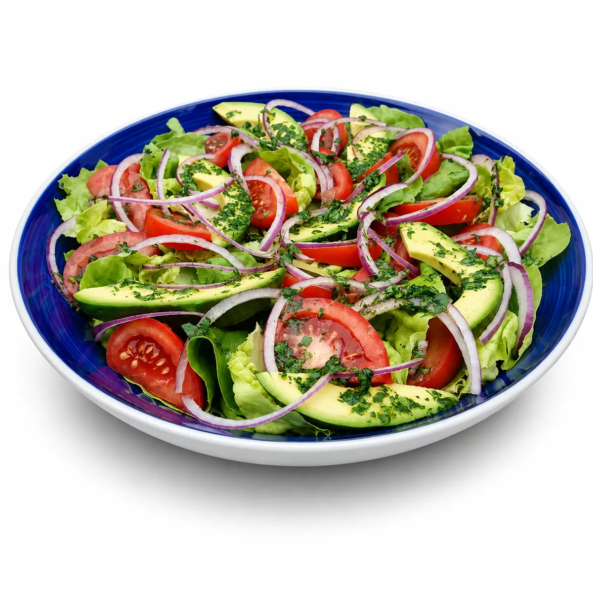 Presentación de ensalada fresca disponible en Rub's